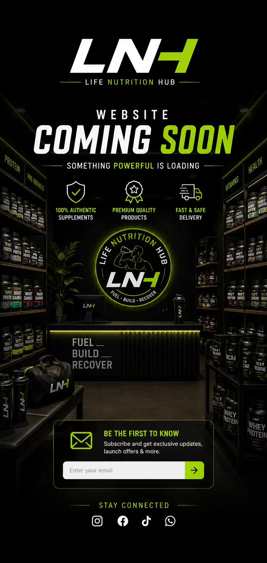Coming Soon Mobile